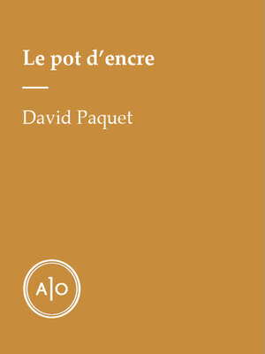 cover image of Le pot d'encre